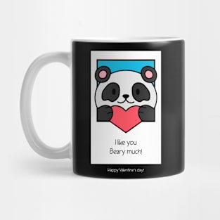 I like you beary much! Mug